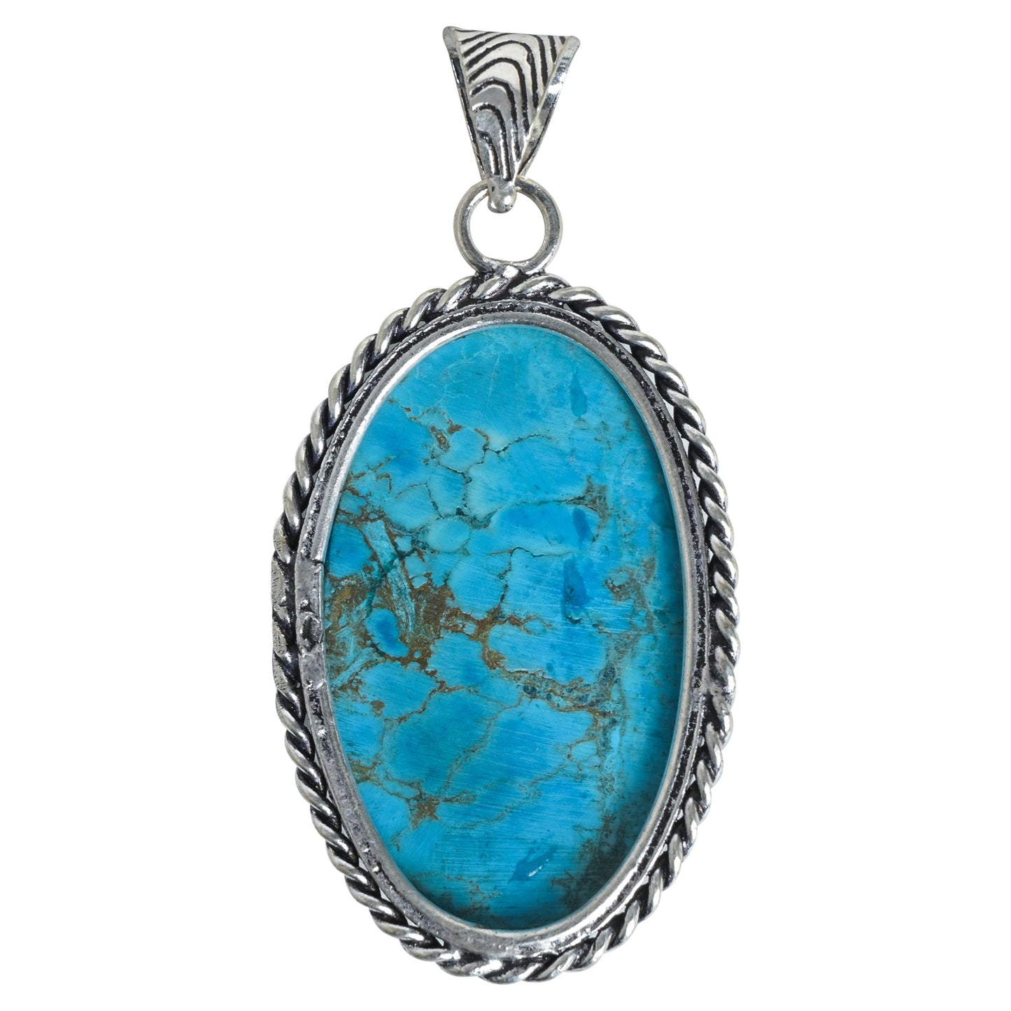 Turquoise healing Certified Gemstone Pendant