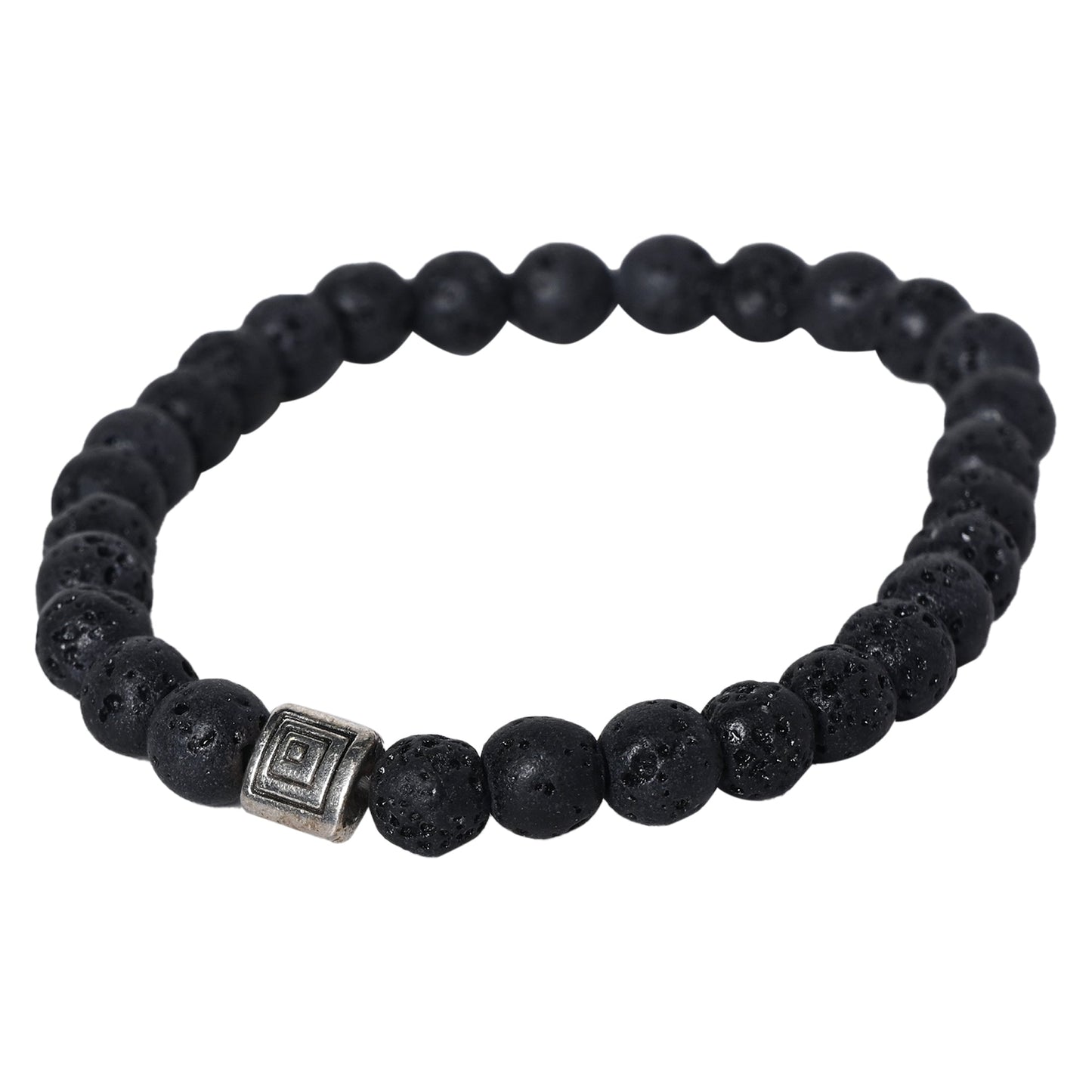 Lava Stone Certified Gemstone Bracelet