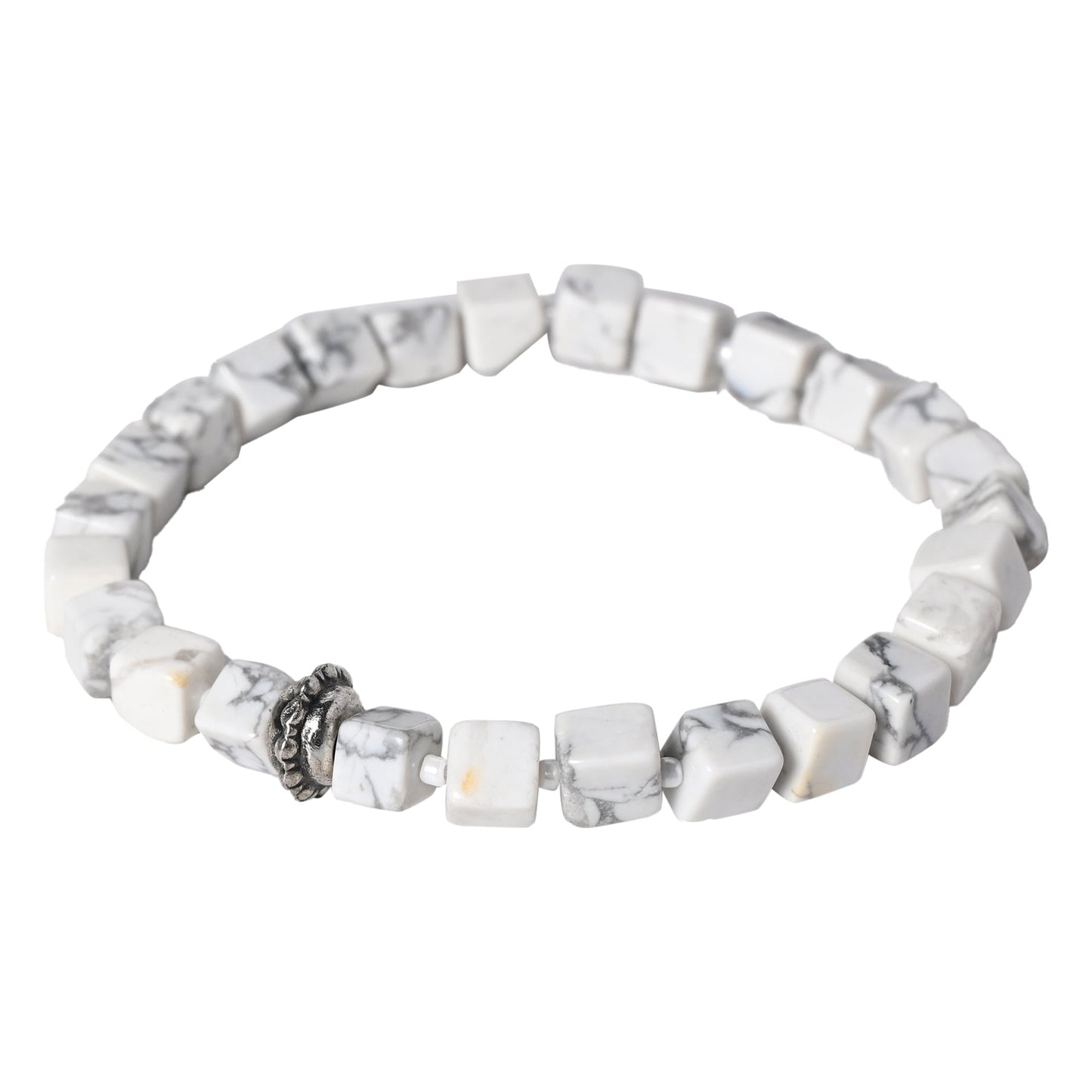 Howlite Stone Certified Gemstone Bracelet