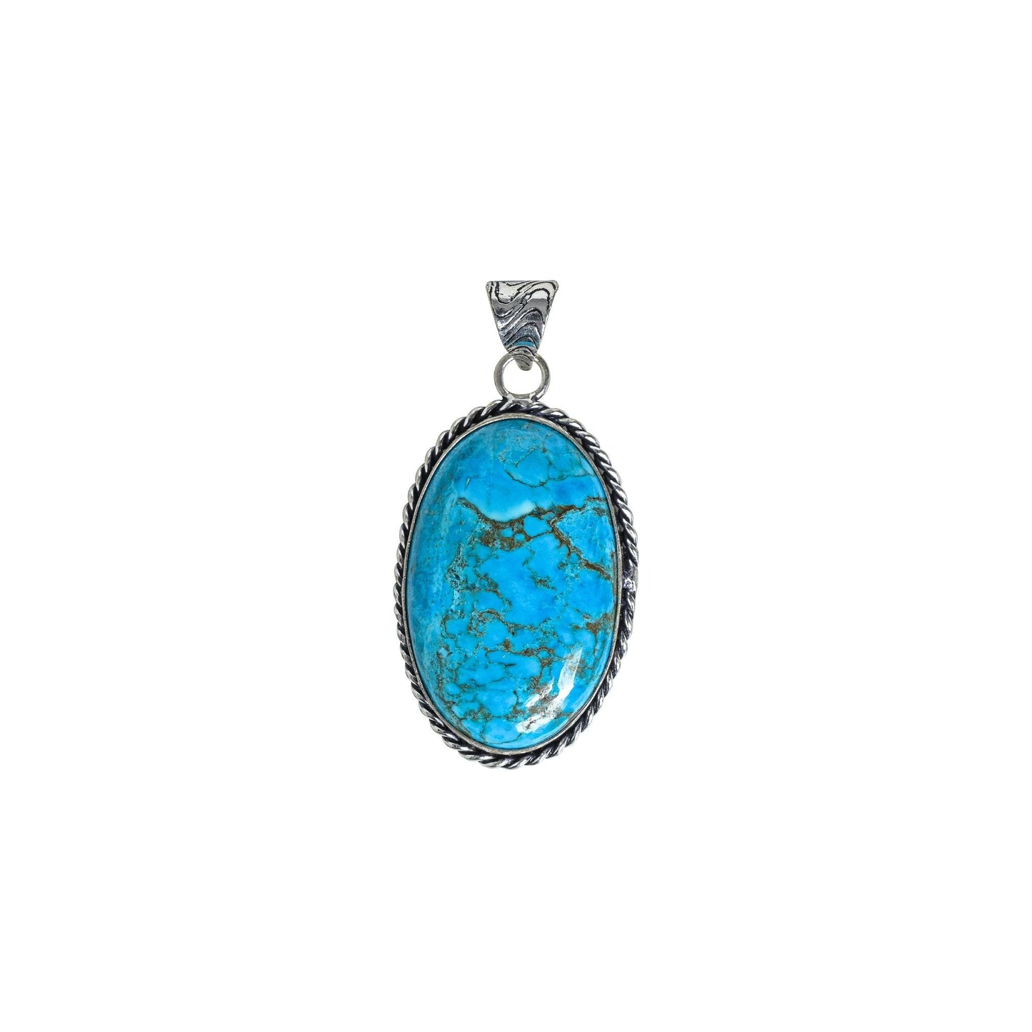 Turquoise healing Certified Gemstone Pendant