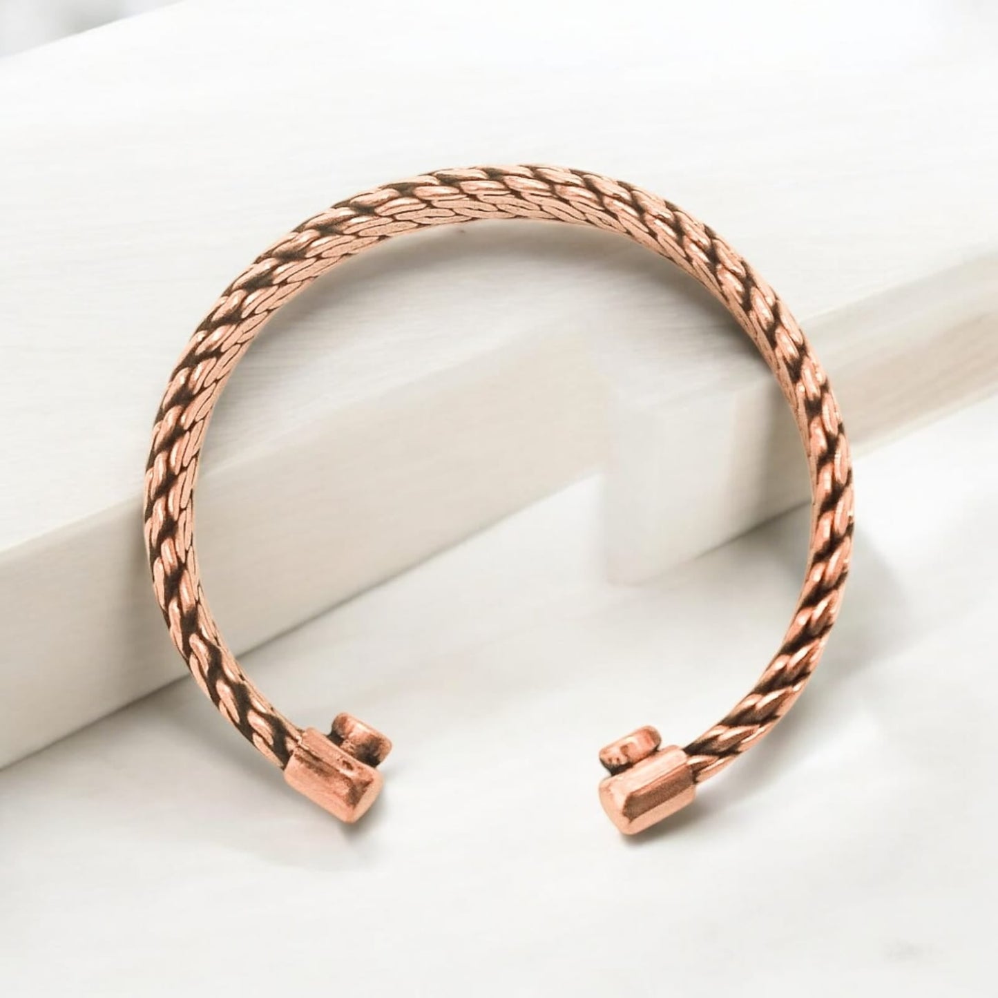 Rope Pure Copper Magnetic Therapy Band Adjustable with Powerful Magnets