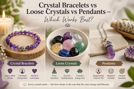 Which works better - Crystal Bracelets or Pendants