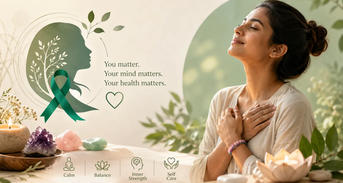 Mental Health healing gemstone