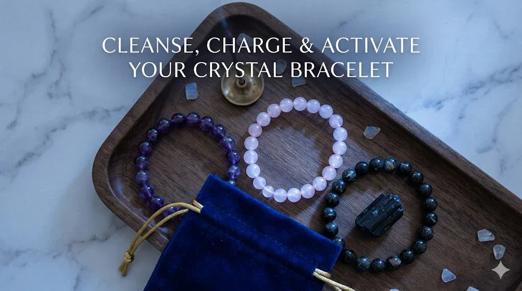 Cleanse, Charge & Activate Crystal Bracelet