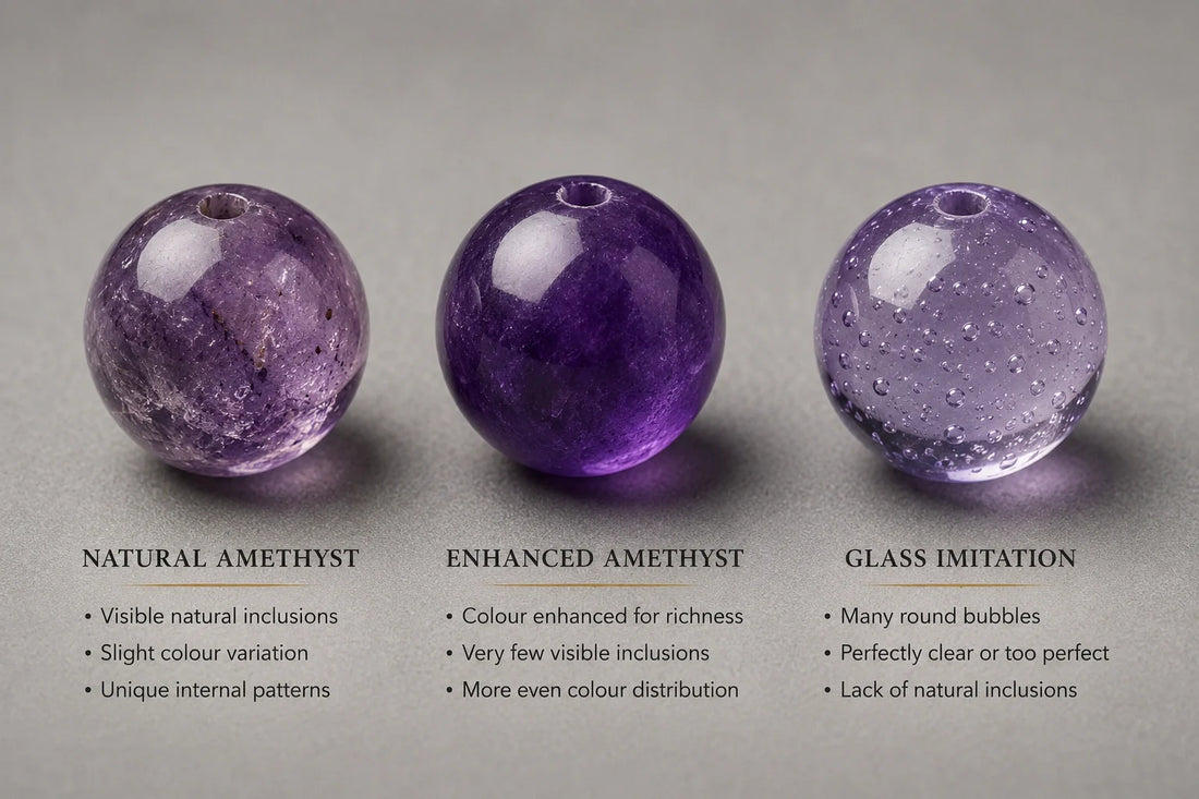 Natural vs treated vs synthetic gemstones