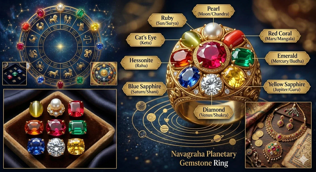 Navratna Gemstones 9 Sacred Stones & Planetary Powers