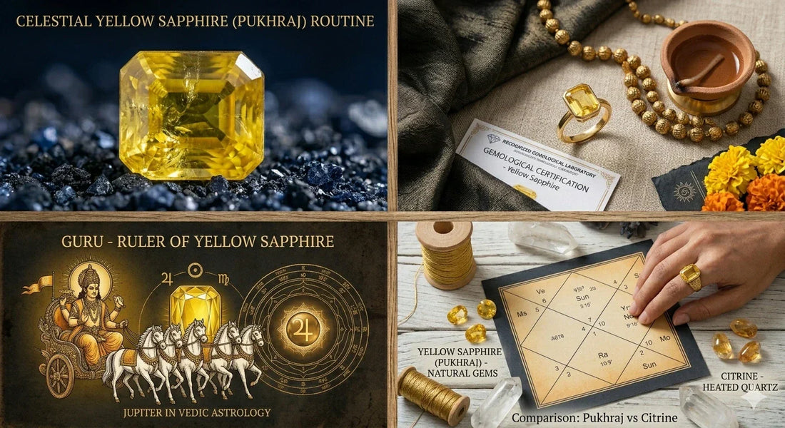 Yellow Sapphire (Pukhraj) Benefits