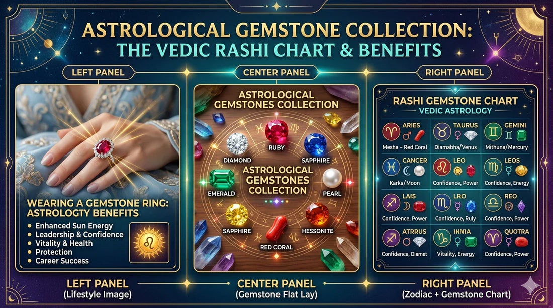 Gemstones and Their Healing Powers: What Your Rashi Says