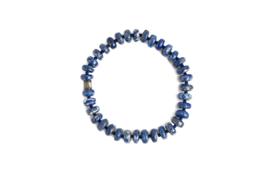 Real Lapis Lazuli Certified Gemstone Bracelet