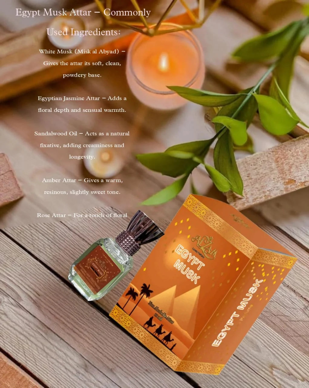 Egypt Musk – The Whisper of Timeless Elegance | Soft Classic Scent