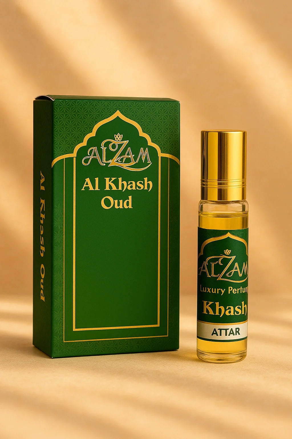 Al Khash Oud Attar – Long-Lasting Arabian Perfume Oil | 10ML Unisex