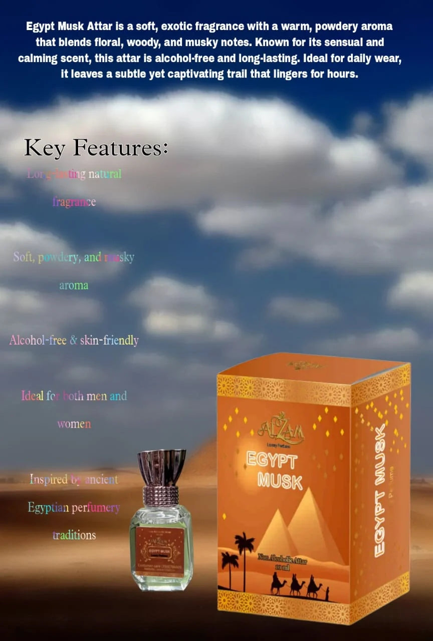Egypt Musk – The Whisper of Timeless Elegance | Soft Classic Scent