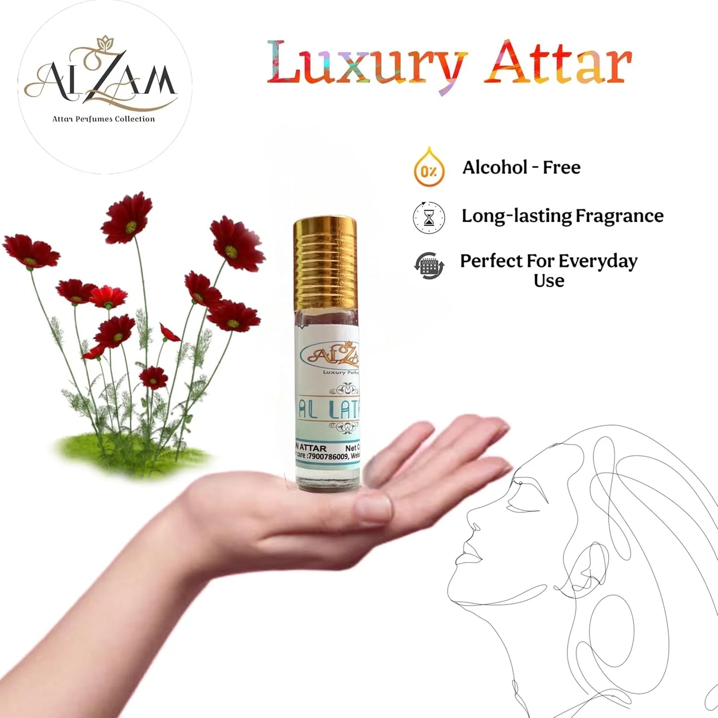 Al Latafa – The Essence of Grace and Refinement | 10ML Elegant Scent