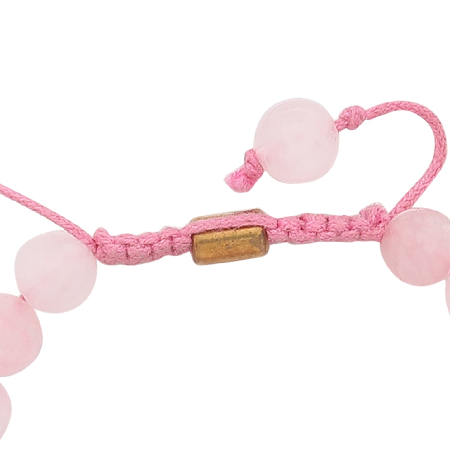 Real Rose Quartz Stone Certified Gemstone Bracelet