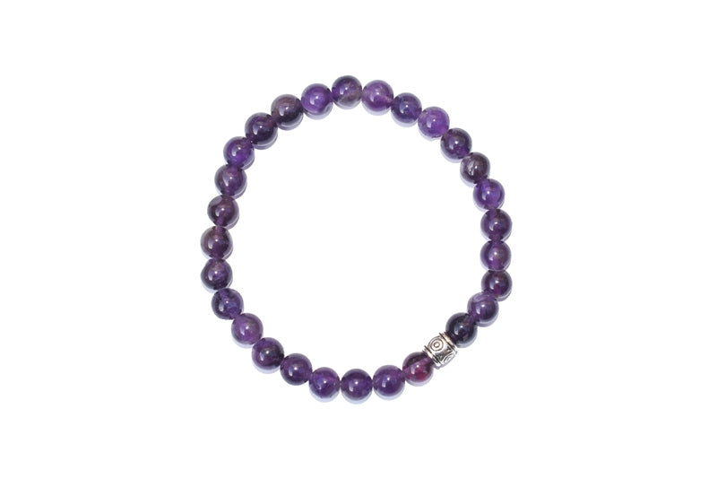 Real Amethyst Stone Certified Gemstone Bracelet