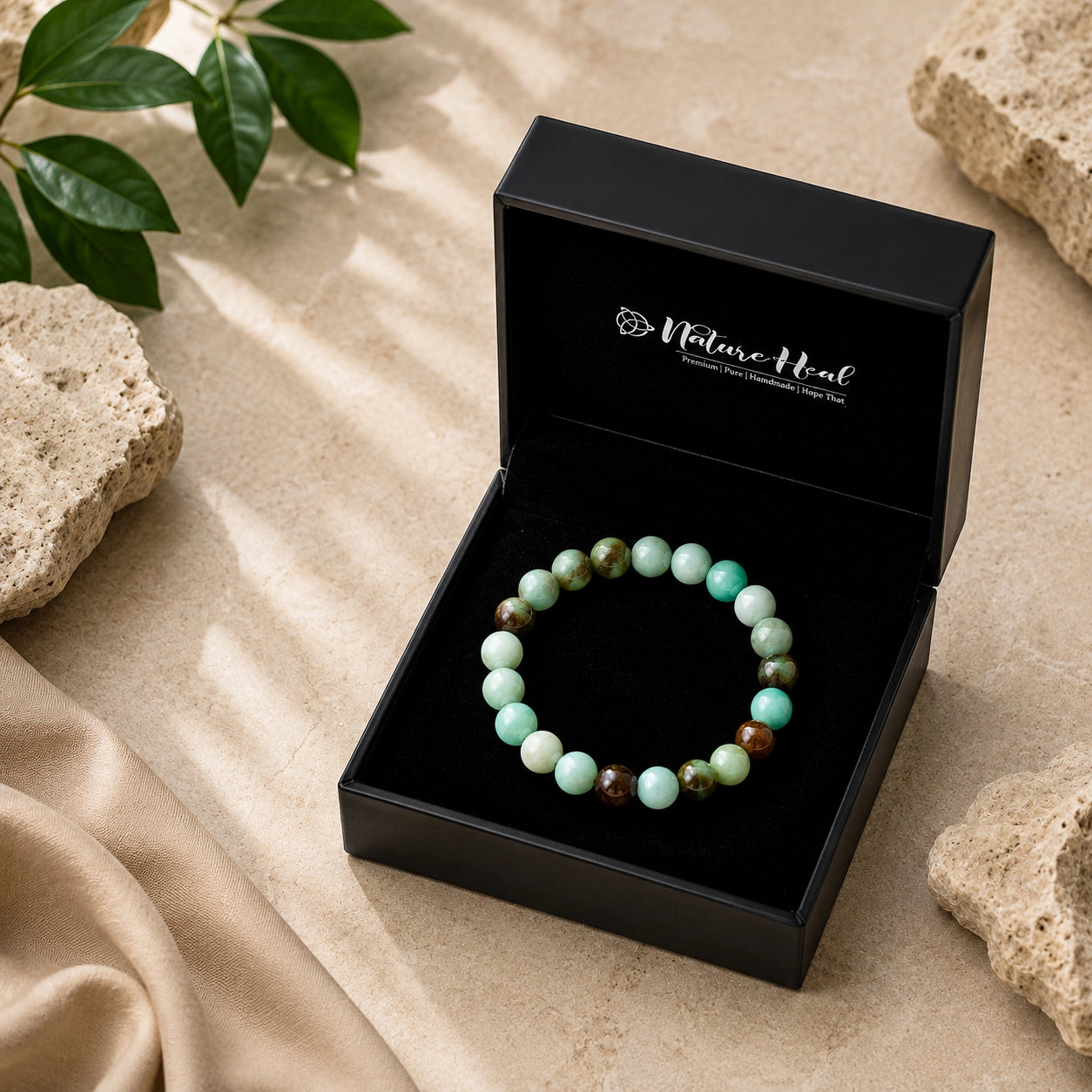 CHRYSOPRAS_Emotional Healing Gemstone Bracelet