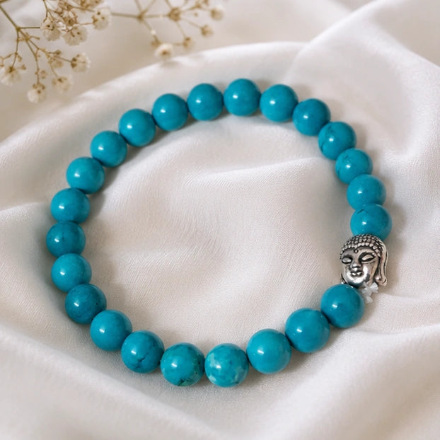 Certified Turquoise Bracelet for Positive Energy