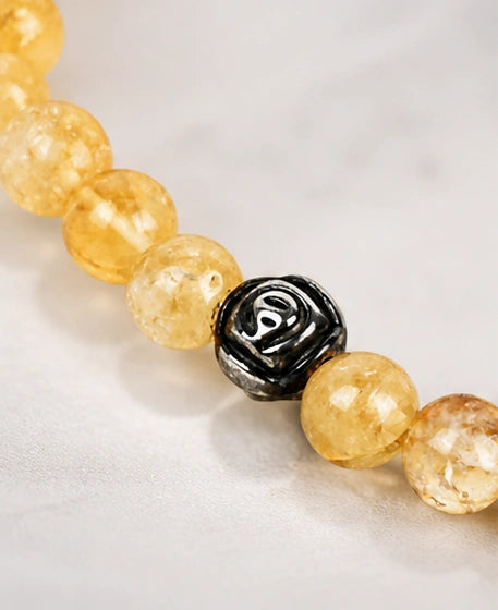 Natural Certified Citrine Bracelet – For Success, Prosperity & Positive Energy