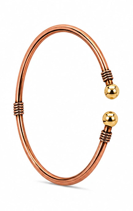 Copper Chain Anklet for Women – Trendy Bohemian Leg Bracelet