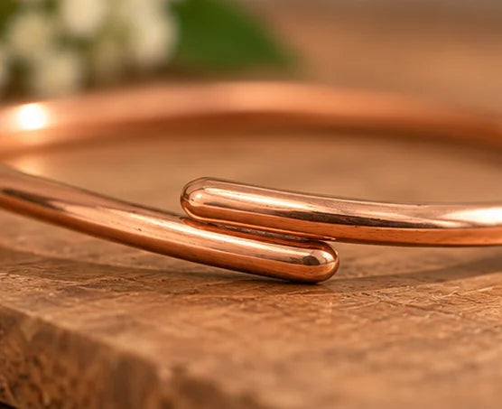 Pure Copper Anklet & Armlet copper jewellery close-up