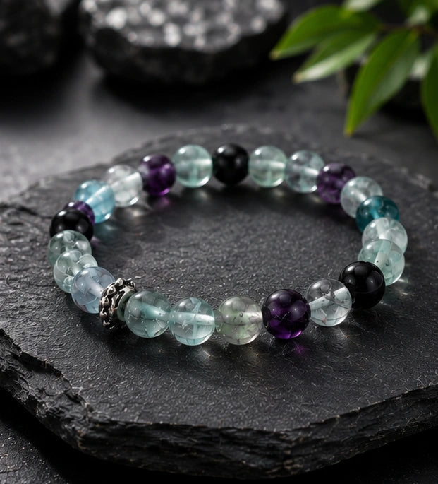 FLOURITE_Certified Gemstone Bracelet