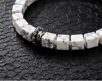 HOWLITE_Certified Gemstone Bracelet