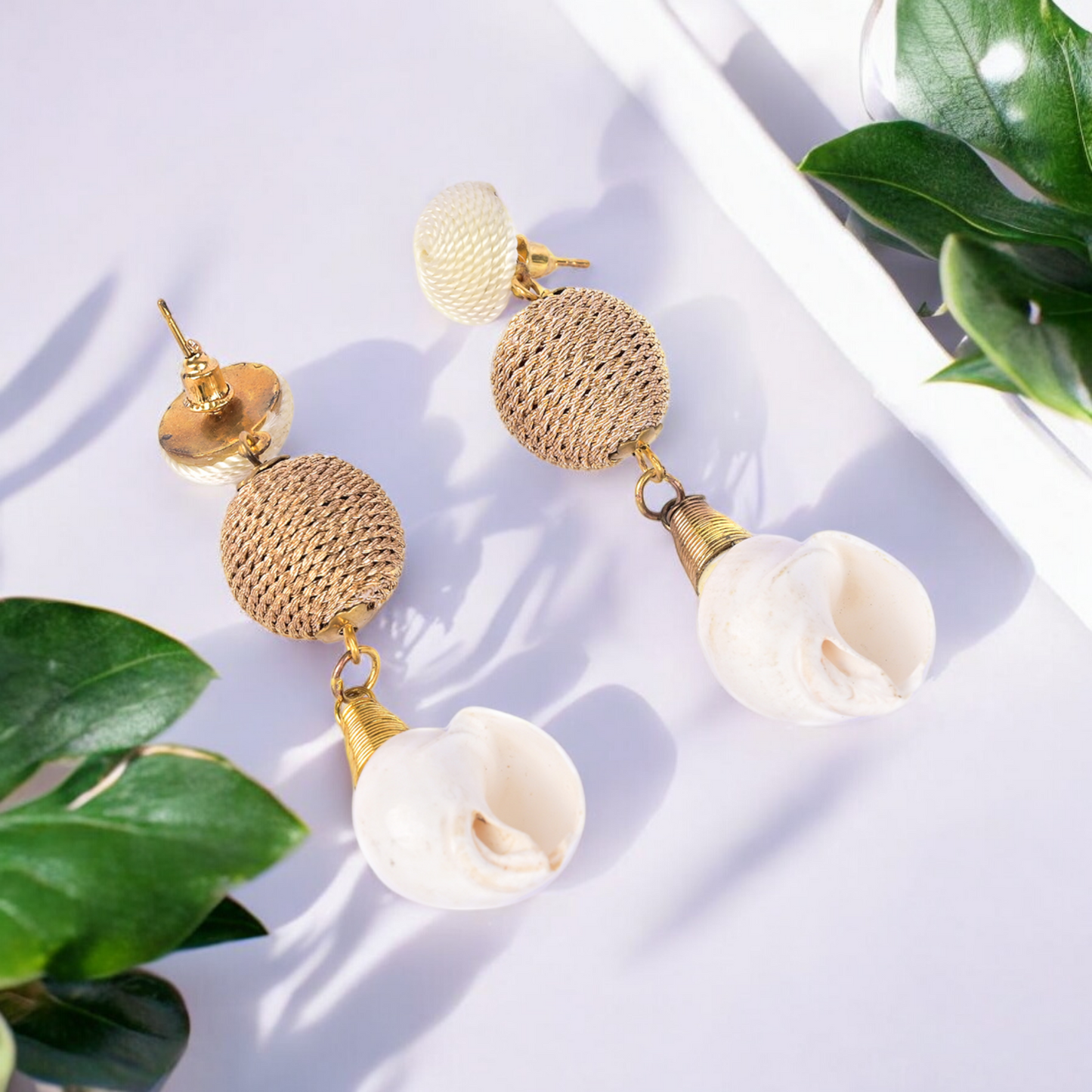 Handmade Coastal Style Earrings for Summer Fashion
