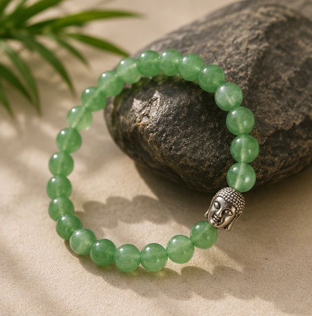 Handmade Green Aventurine Bracelet for Men & Women