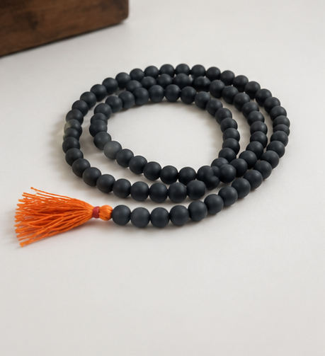 Karungali Prayer Mala for Negativity Protection