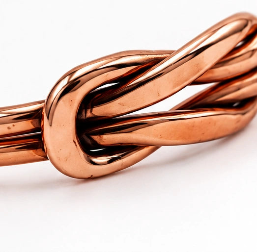 Knot Copper Kada for Men & Women – Ayurvedic Copper Bracelet