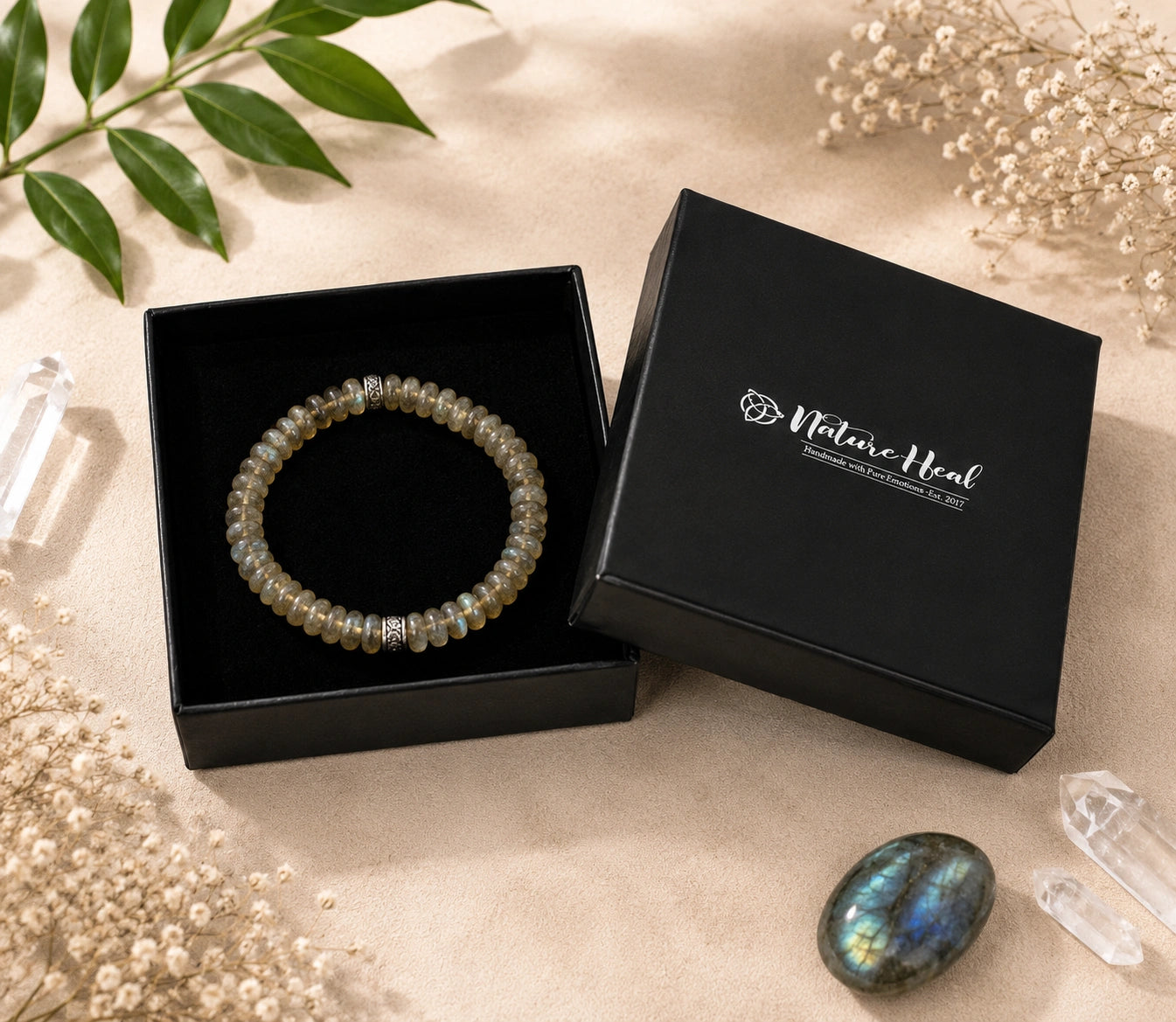 Labradorite_Stress Relief Gemstone Bracelet