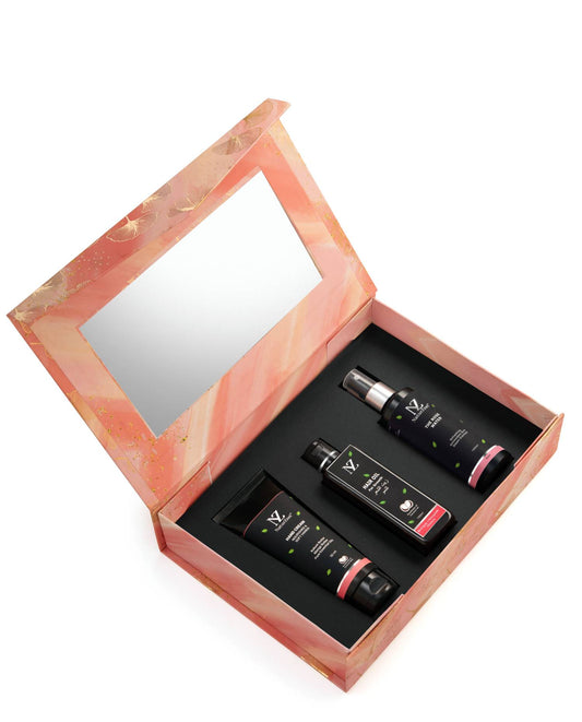 NaturZest Hand Cream, Hair Oil for Growth &  Rose Water Mist