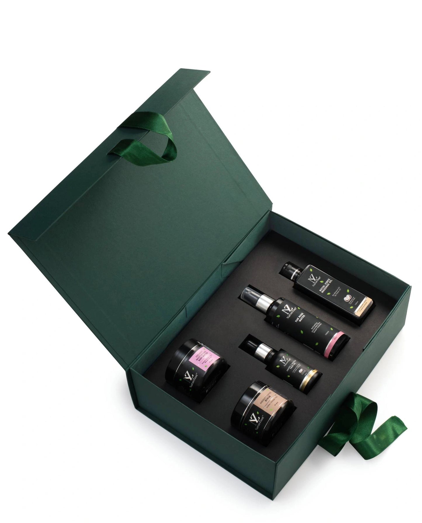 NaturZest Scrubs - Scrub, Body massage oil, Drops 2 Dazzle Face Oil, Rose Water Mist & Moisturizing Body