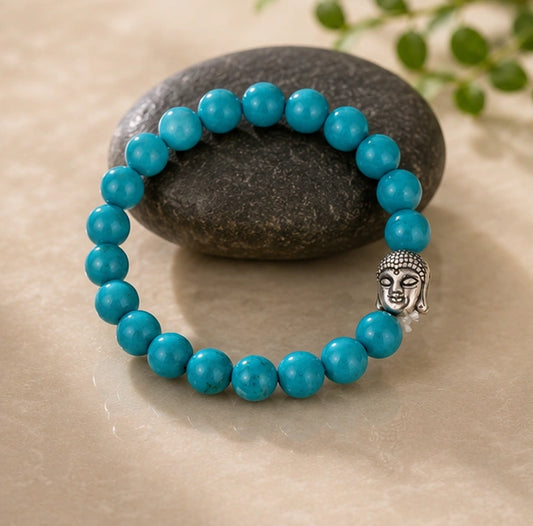 Natural Feeroza Turquoise Bracelet for Protection