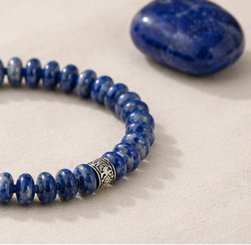 Natural Lapis Lazuli Healing Crystal Bracelet