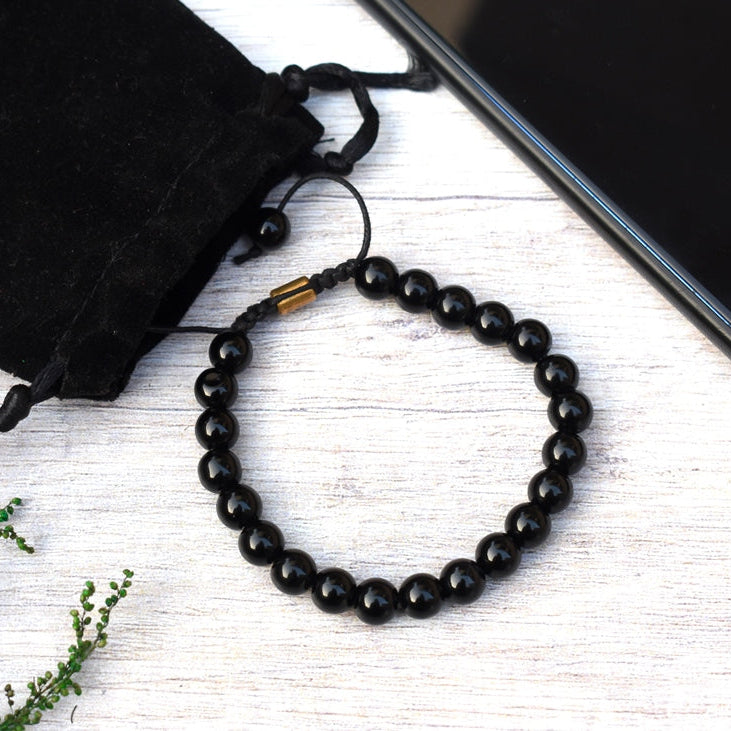 Onyx Certified Gemstone Bracelet