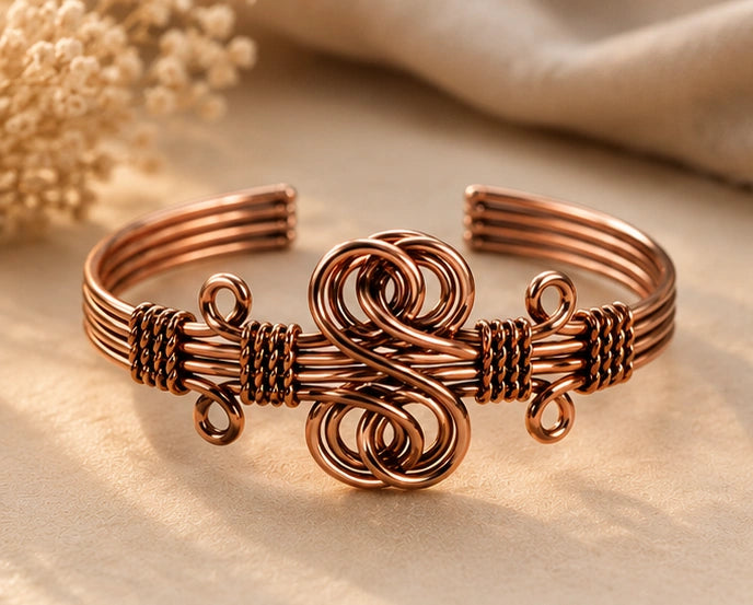 Premium Copper Cuff Bracelet