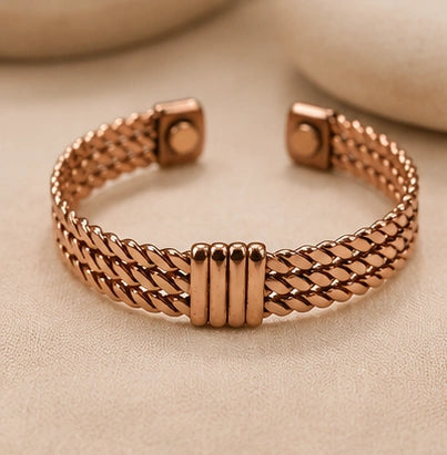 Premium Copper Cuff Bracelet for Man