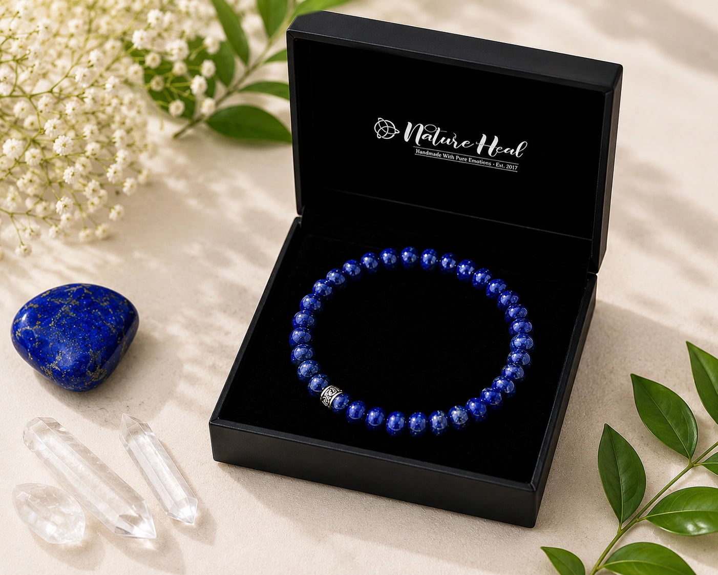 Premium Lapis Lazuli Gemstone Bracelet Online