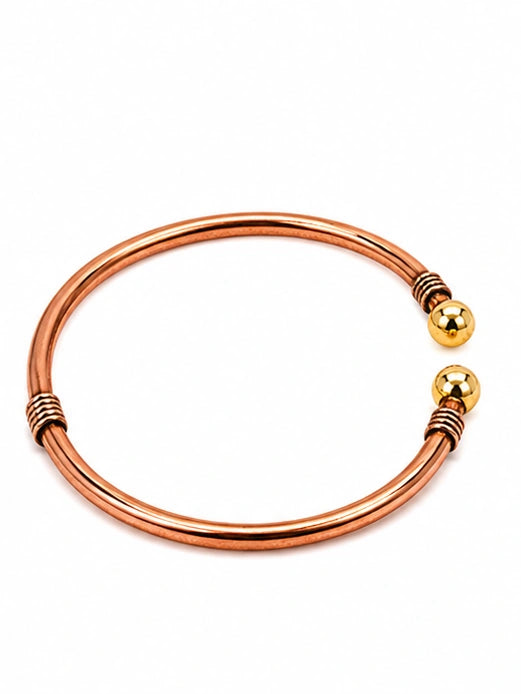 Pure Copper Foot Anklet – Traditional Healing Jewelry for Women