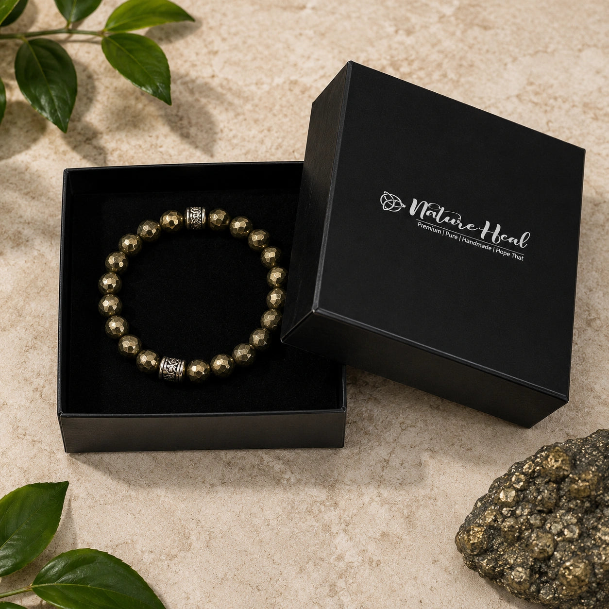 Pyrite Confidence & Success Bracelet