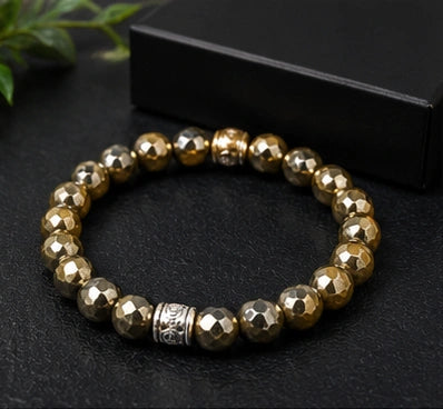 Pyrite Creativity Crystal Bracelet