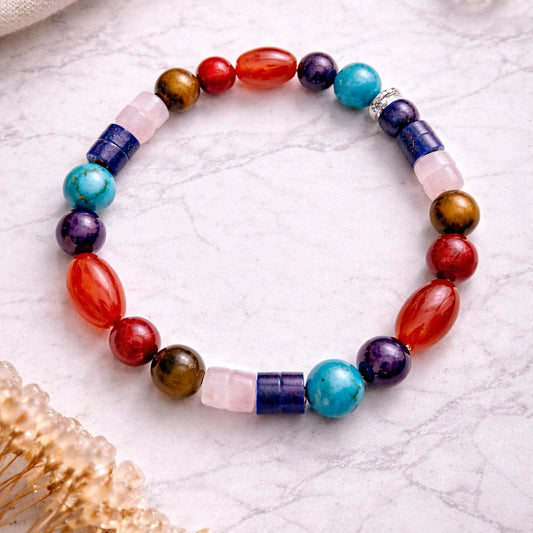 Seven Chakra Bracelet for Balancing Chakra