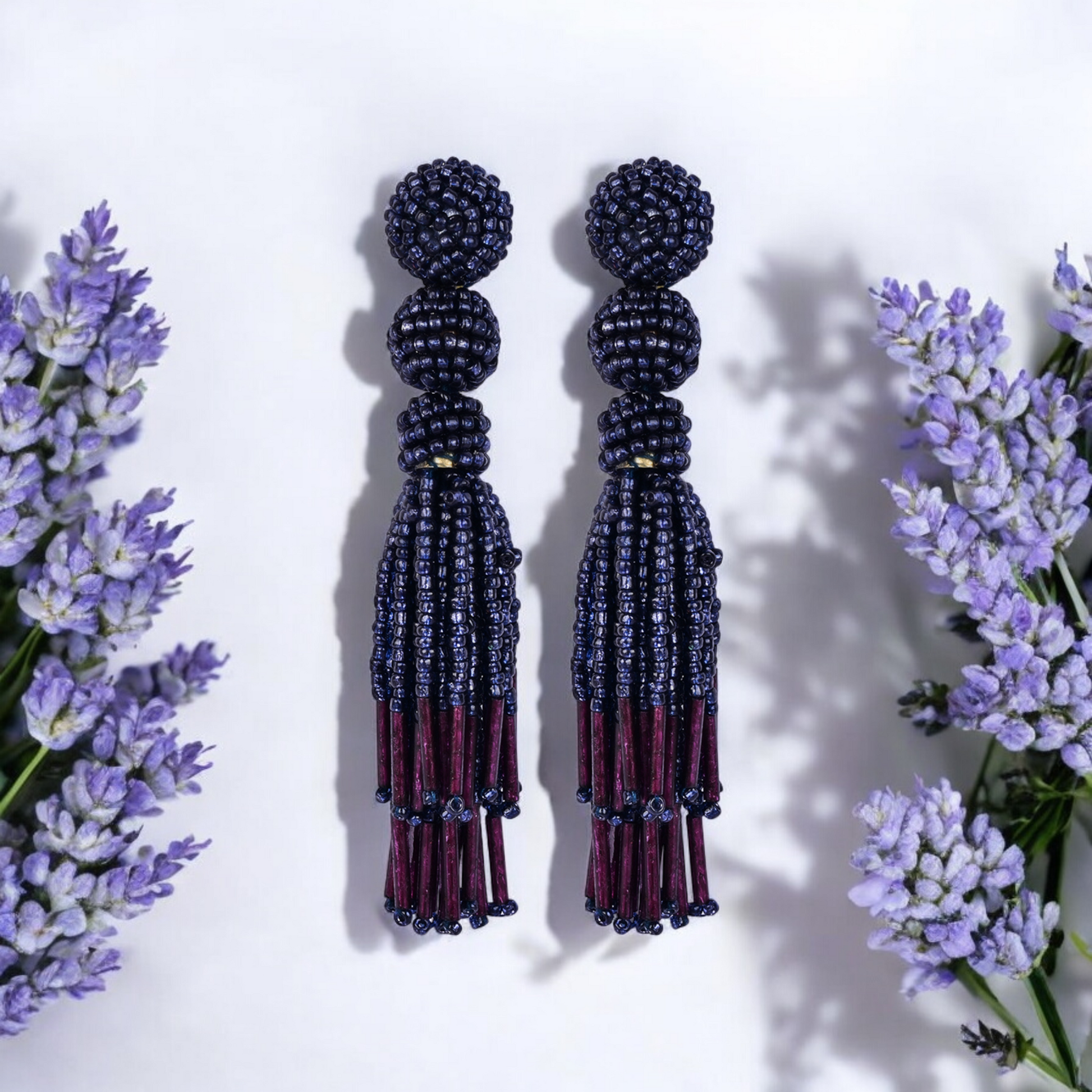 Sophisticated Tassel Statement Earrings Online