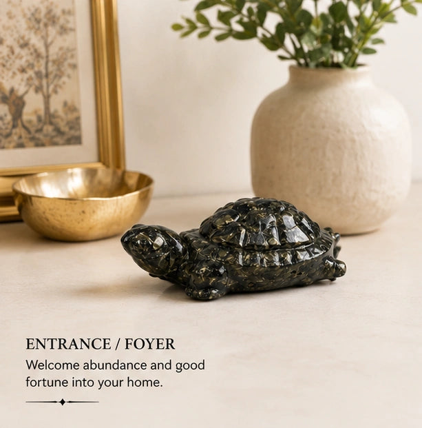 Wealth Attraction Turtle Decor