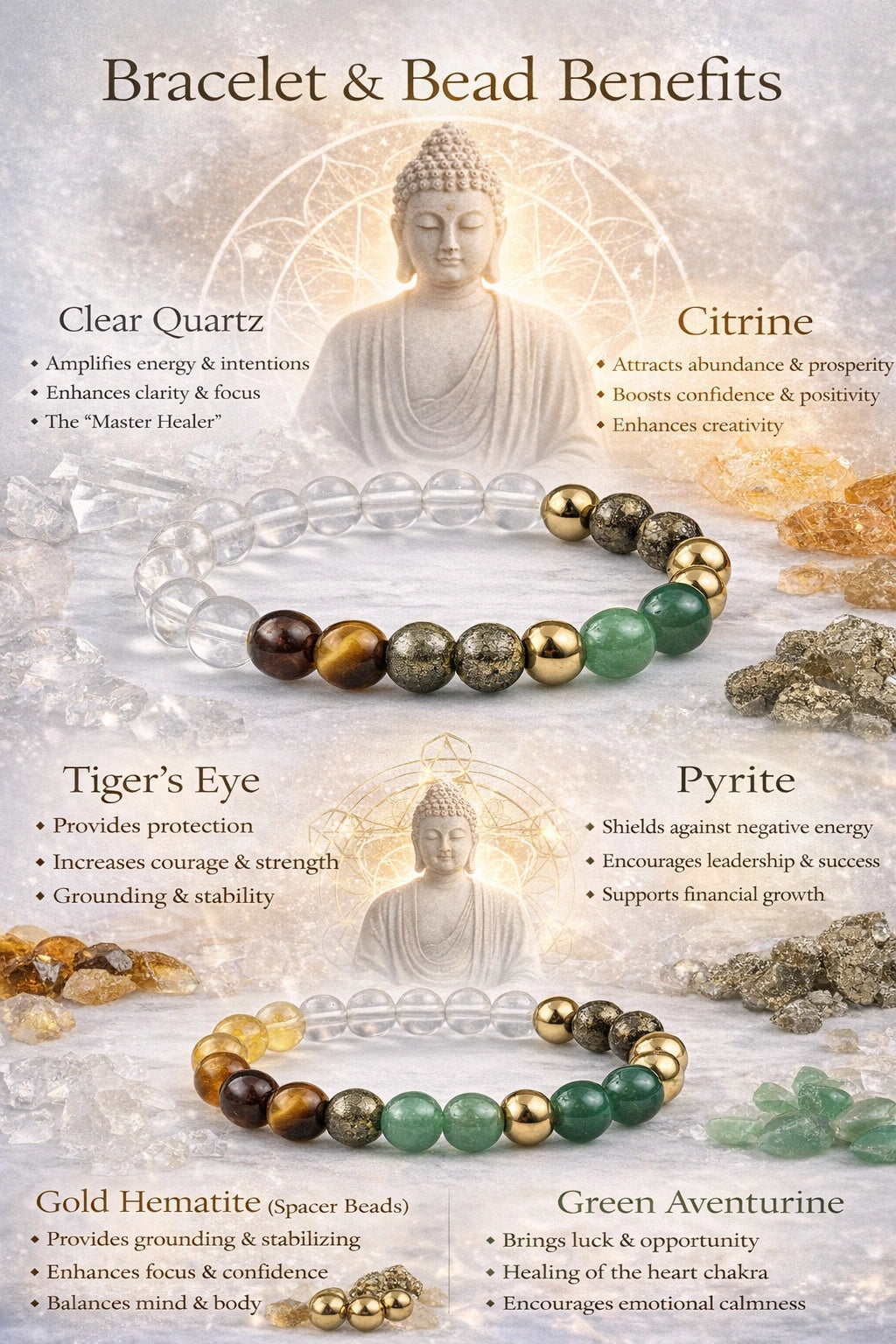 Wealth manifestation bracelet