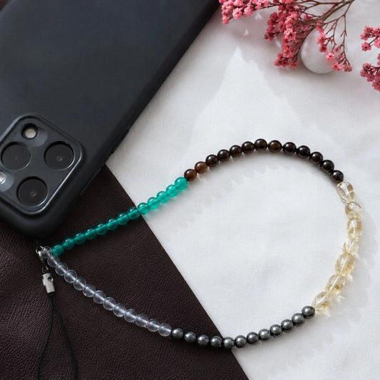 NatureHeal Dhanyog Gemstone Mobile Charm for Prosperity