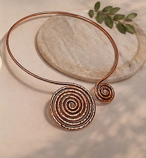 Egyptian designs Pure Copper Necklace2