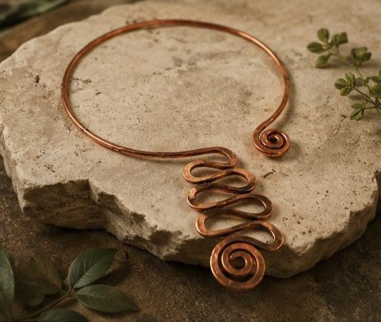 Egyptian Heritage Pure Copper Necklace5