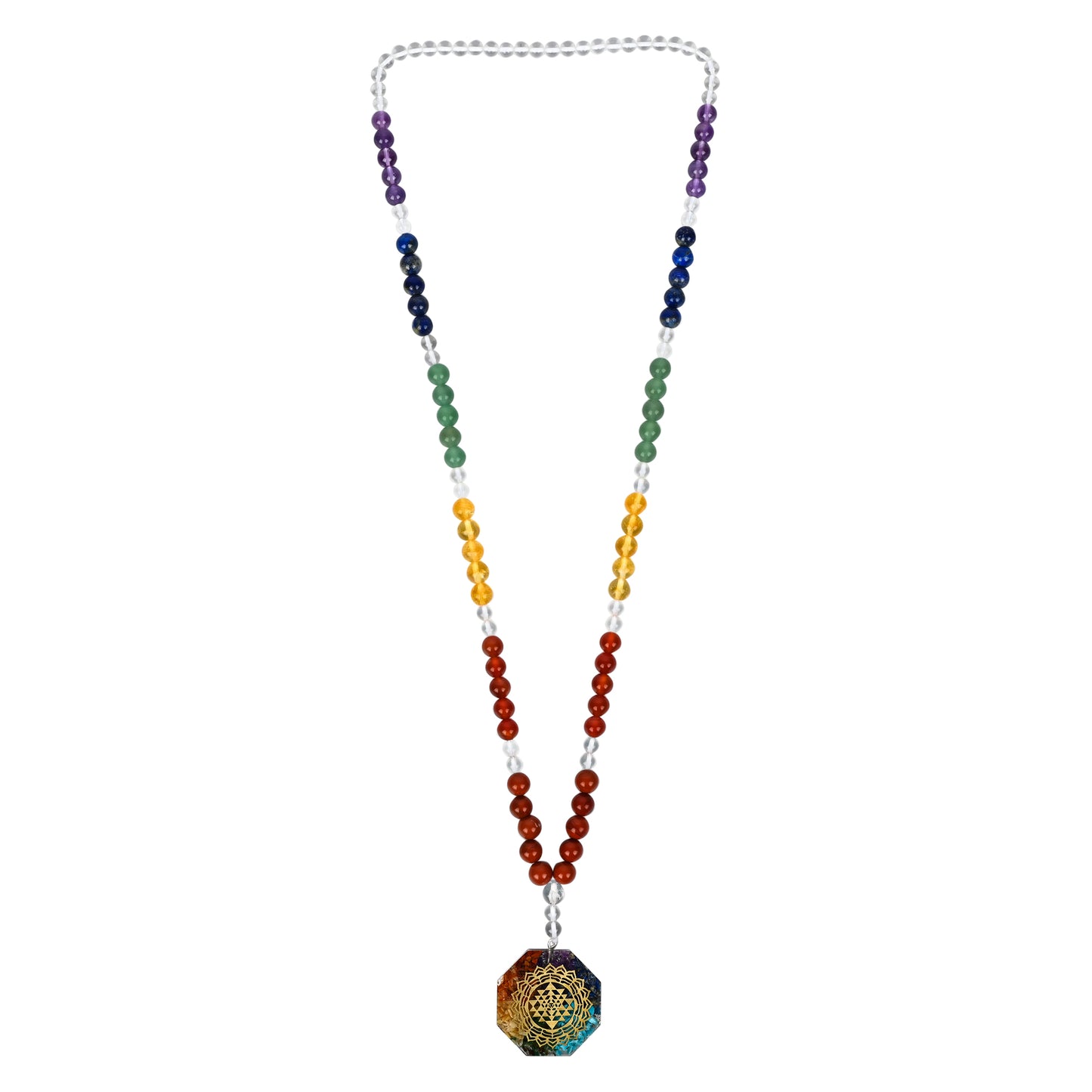 chakra healing mala beads